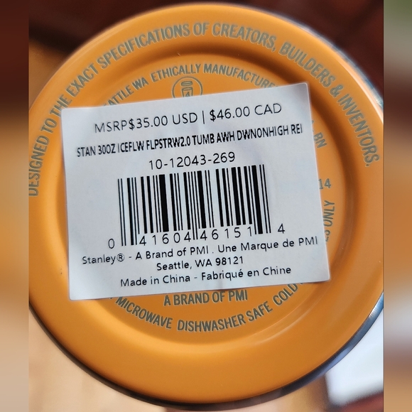 NEW Stanley REI Exclusive "Dawn On High" 30oz Flipstraw Tumbler - Picture 4 of 4